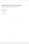 Self-Publishing Formatting Guidelines
