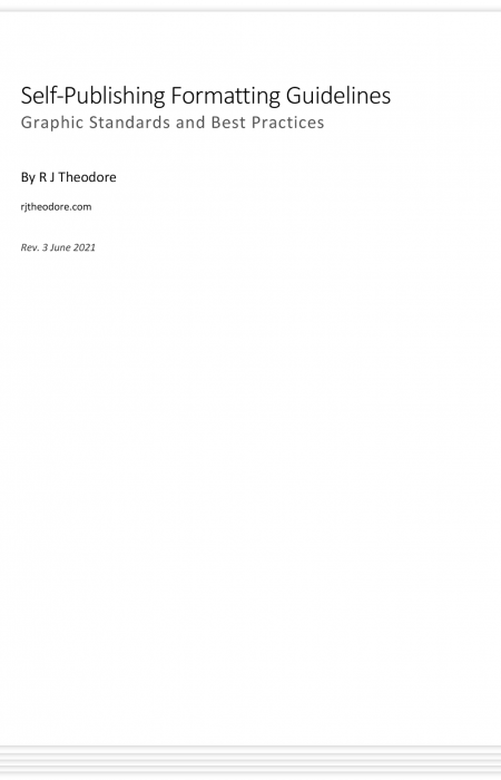 Self-Publishing Formatting Guidelines