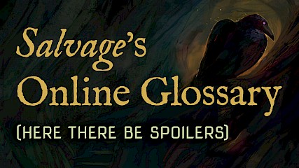 The Unprinted Glossary for Salvage (Peridot Shift Book Two)